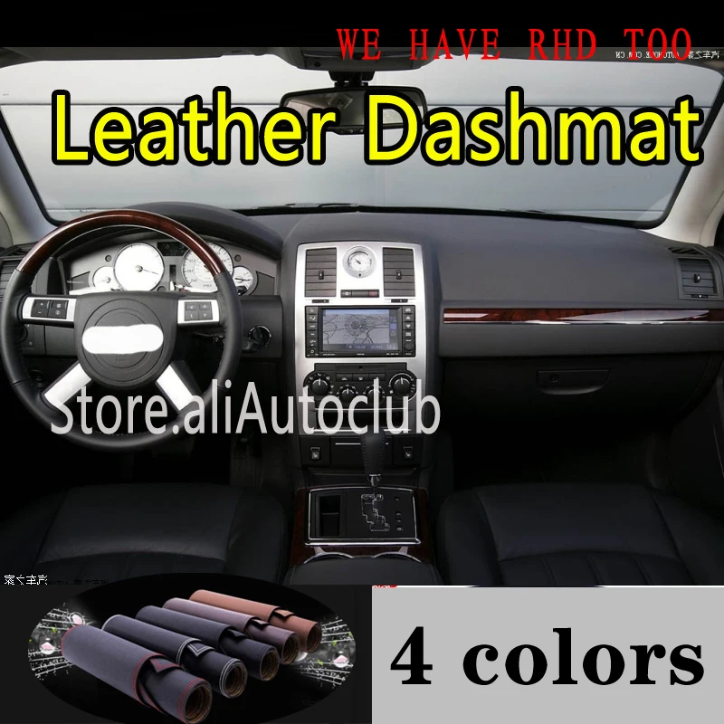 For Chrysler 300C G1 2005 2006 2007 2008 2009 2010 Leather Dashmat Dashboard Cover Dash Mat Sunshade Carpet Car Accessories Pads