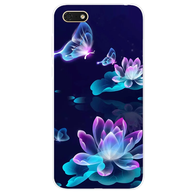 For Huawei Honor 7A Case 5.45 Shockproof Soft silicone TPU Back Cover For Huawei Honor 7A 7 A DUA-L22 Phone Cases Cute Cartoon