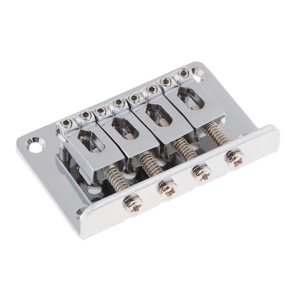 1 Набор 4 струнных гитар фиксированный мост задняя часть золото для электрической