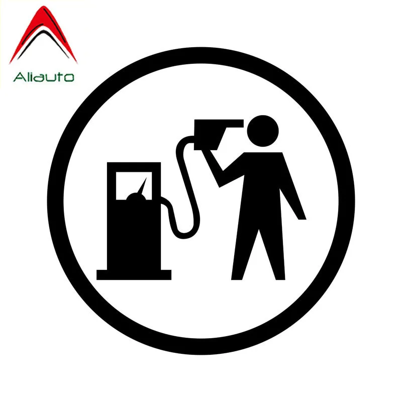 

Aliauto творческая пародия автозаправочная станция виниловые наклейки на машину Водонепроницаемый светоотражающие автомобильные аксессуары...