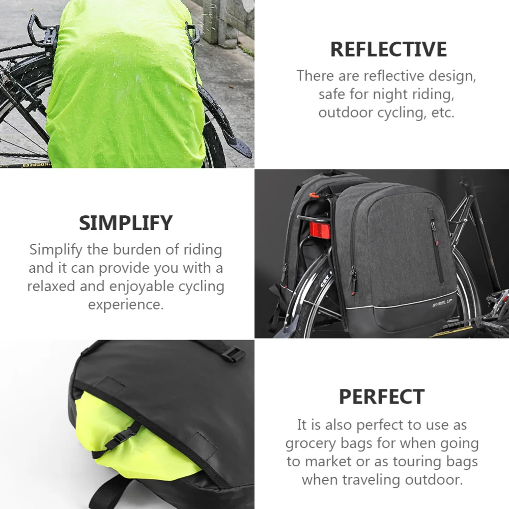 

Carrier Bag Rear Rack Bike Trunk Bag Luggage Pannier Back Seat Bag