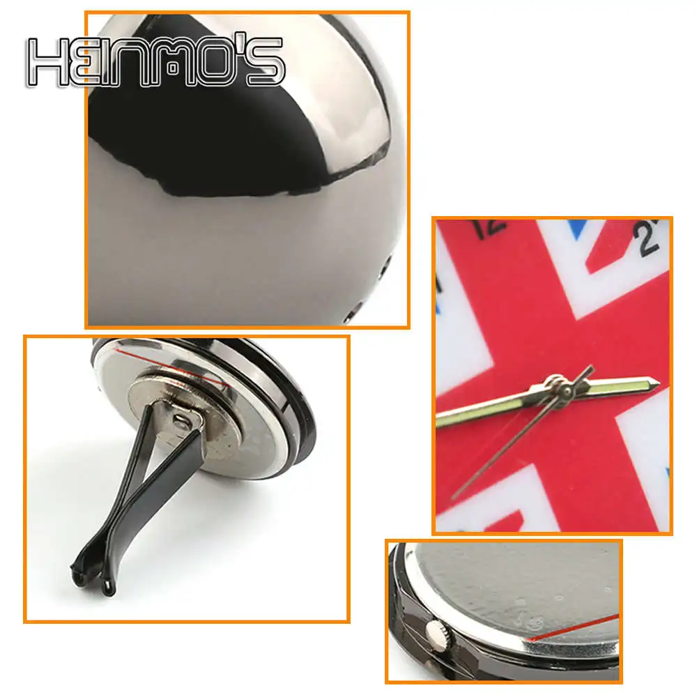 Украшение автомобиля электронные кварцевые часы для MINI COOPER S ONE JCW Countryman Clubman R50 R53