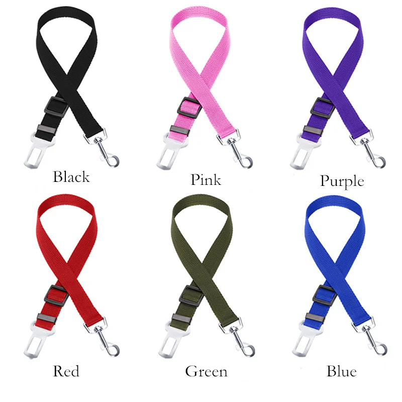 

Vehicle Car Pet Dog Seat Belt Puppy Car Seatbelt Harness Pet Dog Supplies Safety Dog Leash and collar