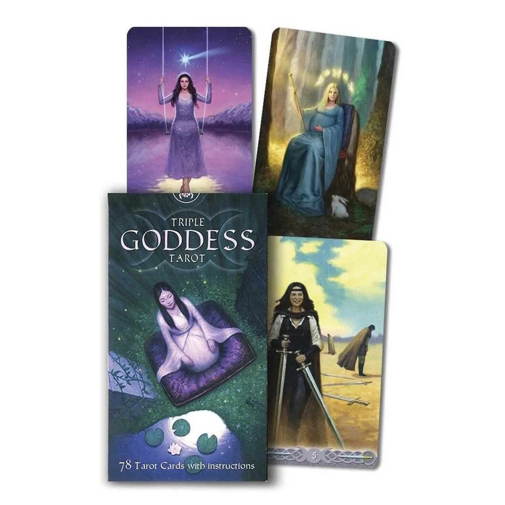 

Rider Waite Triple Goddess Tarot Cards Mind Card Games Amazing Oracle Card