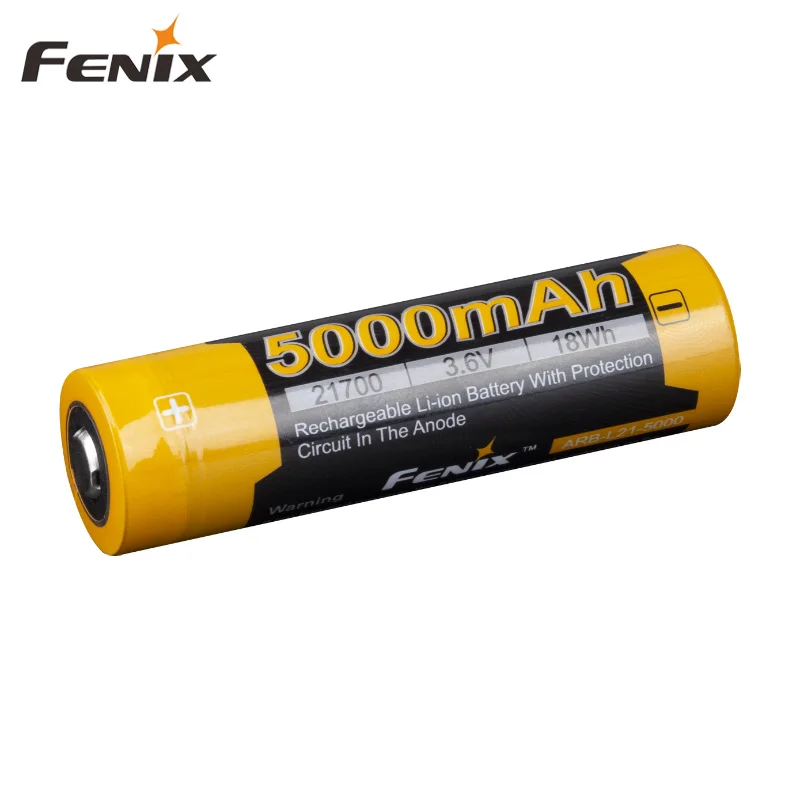 Литий ионный аккумулятор Fenix 21700 5000 мАч |Портативные осветительные приборы| |