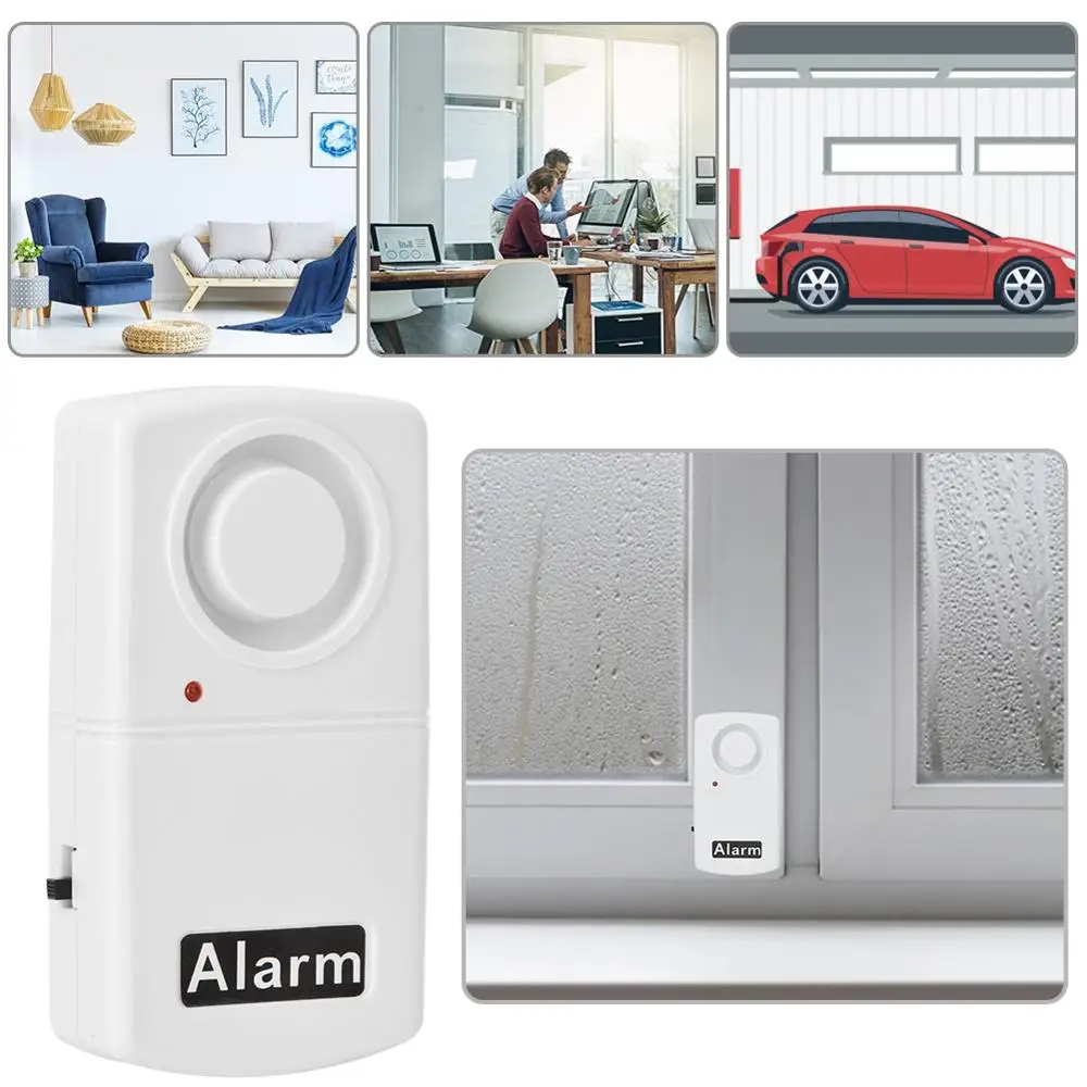 Многофункциональная беспроводная сигнализация для дверей и окон 120 дБ