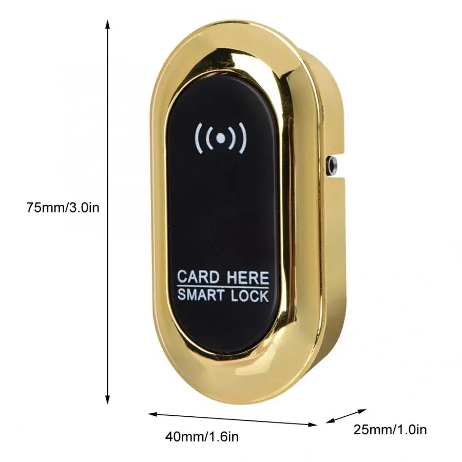 Электронный 6 в индукционный замок для шкафа с ИК-картой безопасный винтом