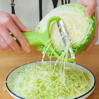 1pcs vegetable cutter cabbage slicer vegetables graters stainless steel potato peeler cutter kitchen gadgets for fruit salad