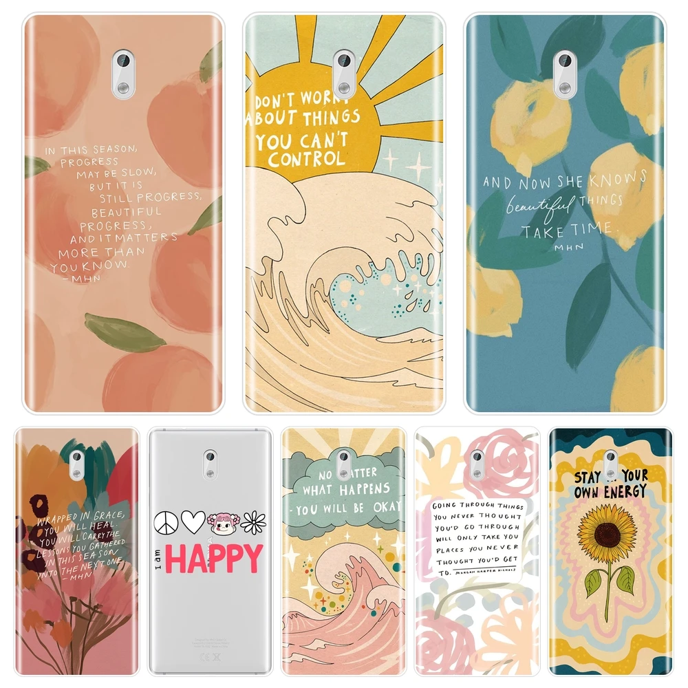 Эстетическое цветок чехол для телефона Nokia 1 плюс детей возрастом 2 3 5 6 8 9