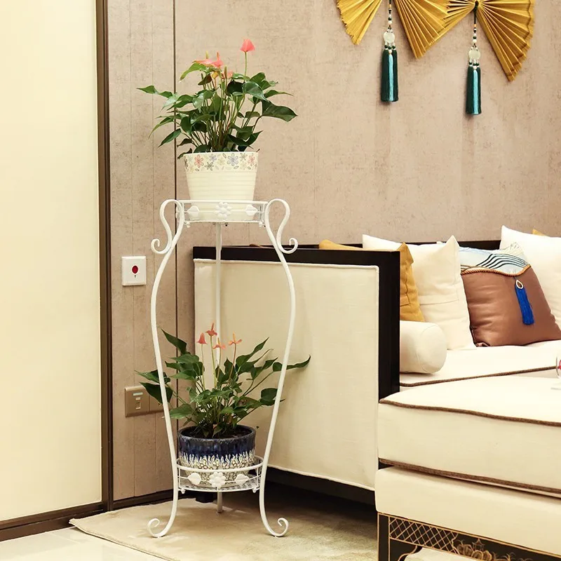 

Salincagi Planten Standaard Dekorasyon Decoration Exterieur Afscherming Balkon Shelf Plant Stand Balcony Flower Iron Rack