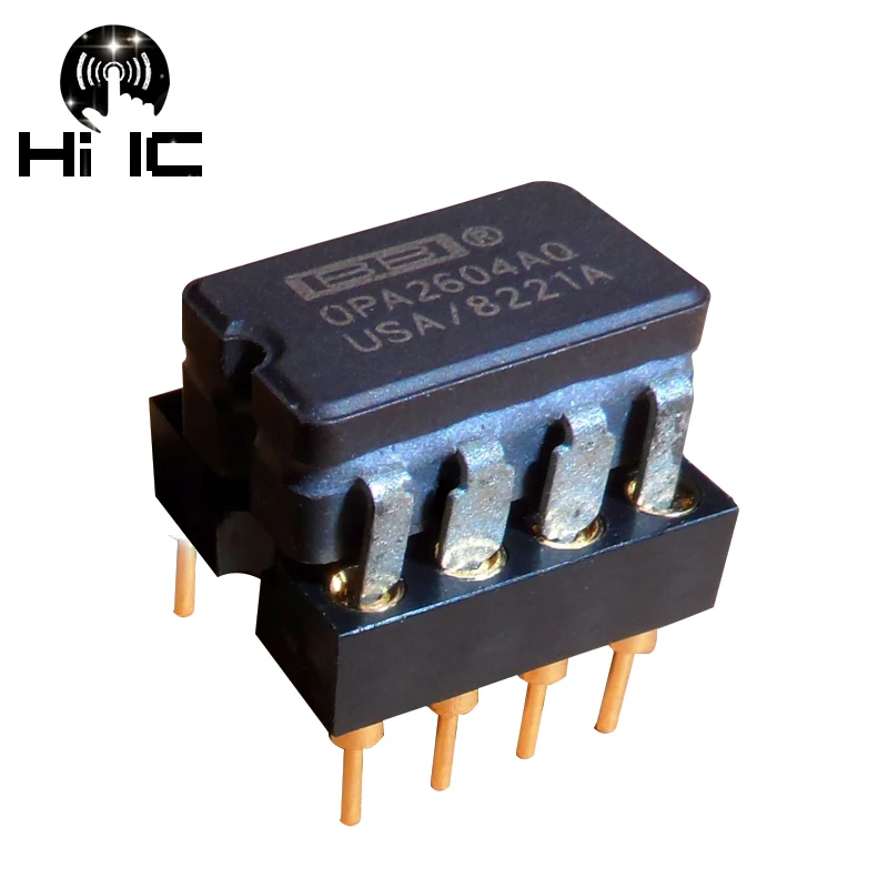 1 шт. OPA2604 AQ двойной Op Amp б/у замена OPA2604AP LME49720NA AD827JN OPA2132PA с золотистой