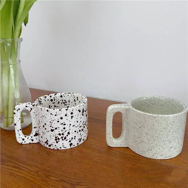 

Classical Splash ink Ceramics Mugs coffee mug Milk Tea office Cups Drinkware the Best birthday Gift