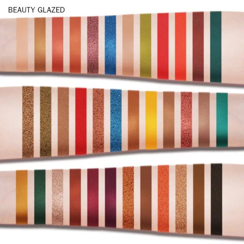 Beauty Glazed 36/18/9 цветов натуральная матовая палитра теней для век прессованные