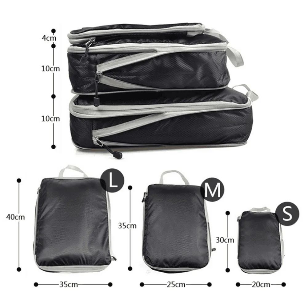 

Travel Organizer Cloth Storage Bag Compressed Waterproof Nylon Packing Case