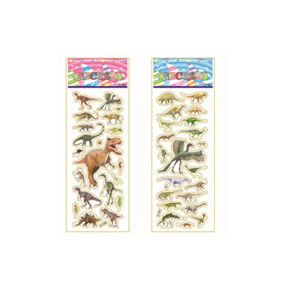 10pcs Random 3D cartoon mini fridge laptop dimensional Jurassic dinosaur stickers for kids toys home wall decor | Мобильные телефоны