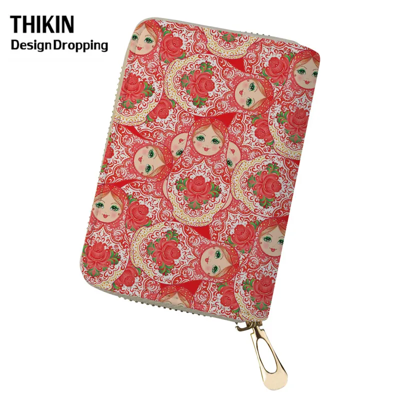 THIKIN стильная футболка с изображением персонажей видеоигр русская кукла печати