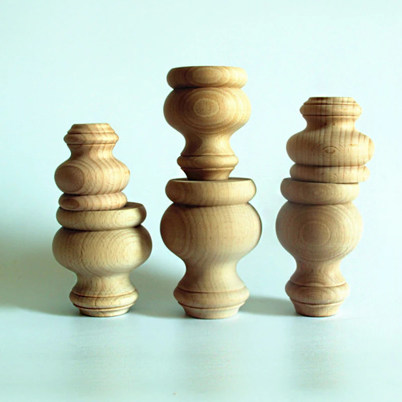 

1/4PCS Solid Wood Furniture Foot Sofa Cabinet Foot Tea Table Foot Furniture Leg TV Foot Furniture Accessories