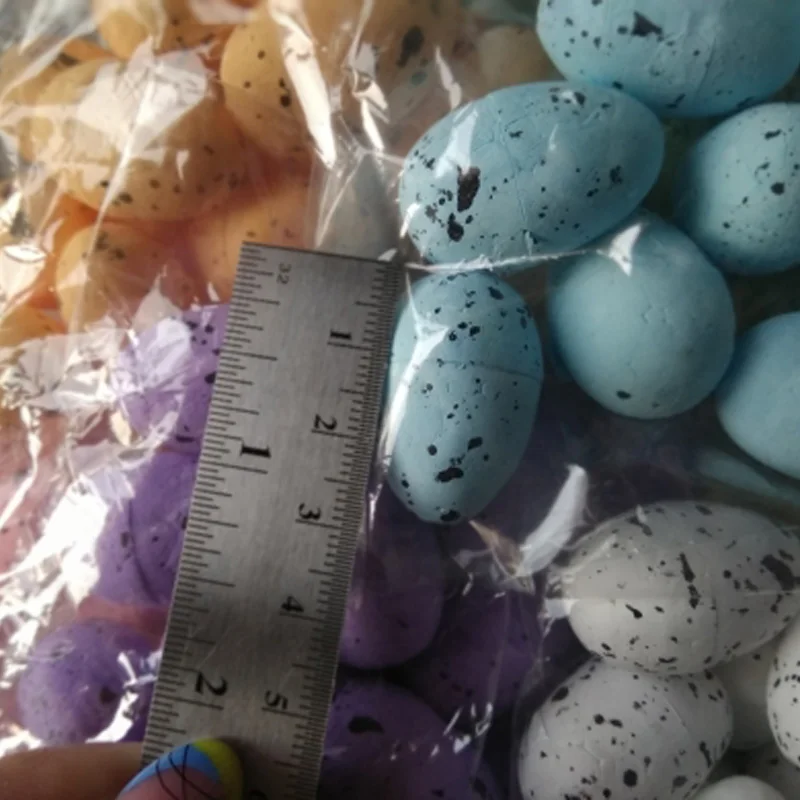 

Easter Wreath Rattan With Colorful Egg Easter Deco For Home Door Wall Garden Decoration Supplies