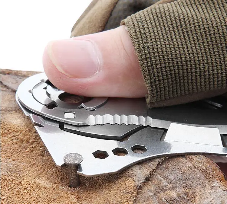 Мини карманные ножи для самозащиты, инструменты для повседневного использования, кошелек, кредитная карта, нож, складной нож, кулон, ручной инструмент