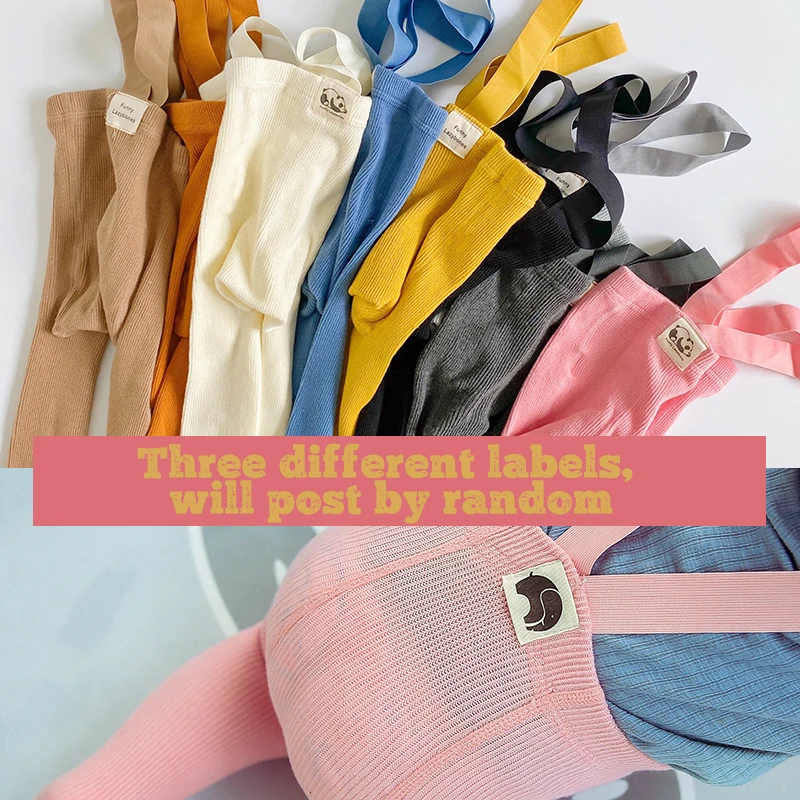 Дышащие Детские подтяжки колготки весна-осень милые однотонные Обтягивающие