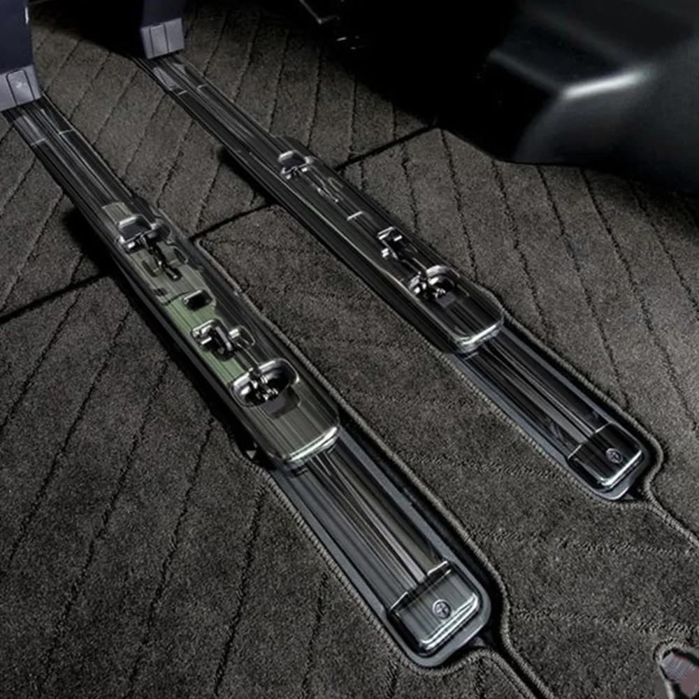 

For toyota vellfire 30series alphard 2015 2020 Auto Accessories car seat slide rail protection cover sticker cover trim