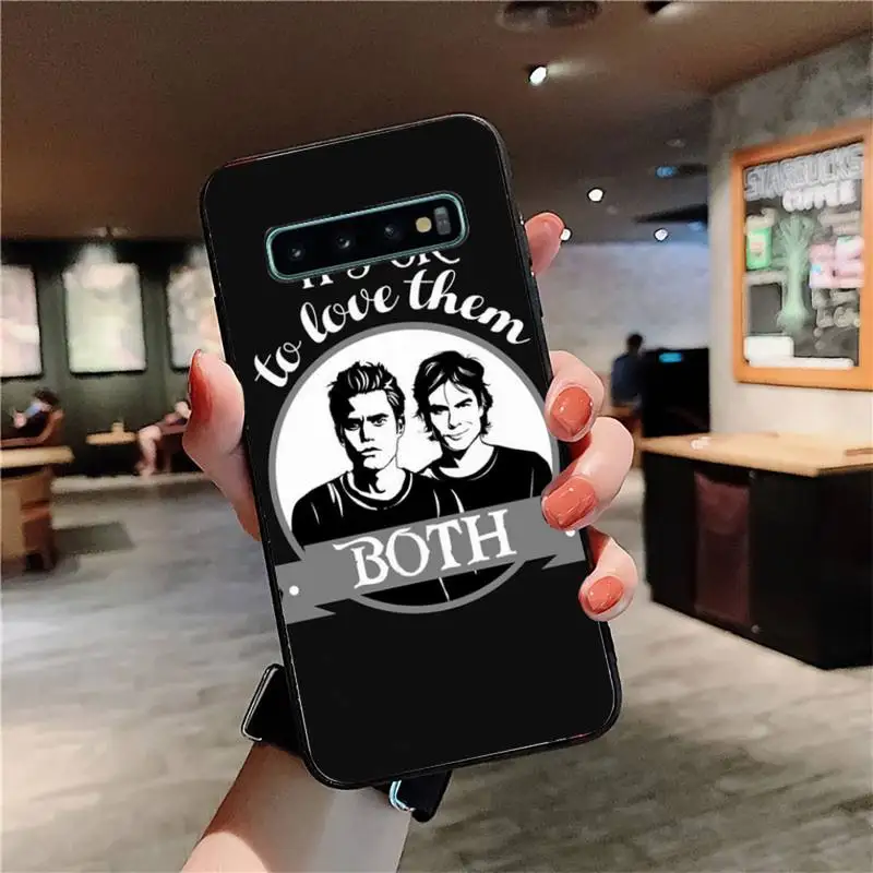 

YNDFCNB The Vampire Diaries Phone Case for Samsung S 4 6 7 5 8 9 10 20 plus lite edge S10 5G