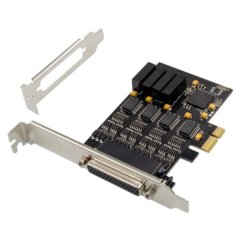 PCIE 4 порта 2S RS485/RS422 карта расширения для DB9 Серийный RS232 PCI Express адаптер 17V354