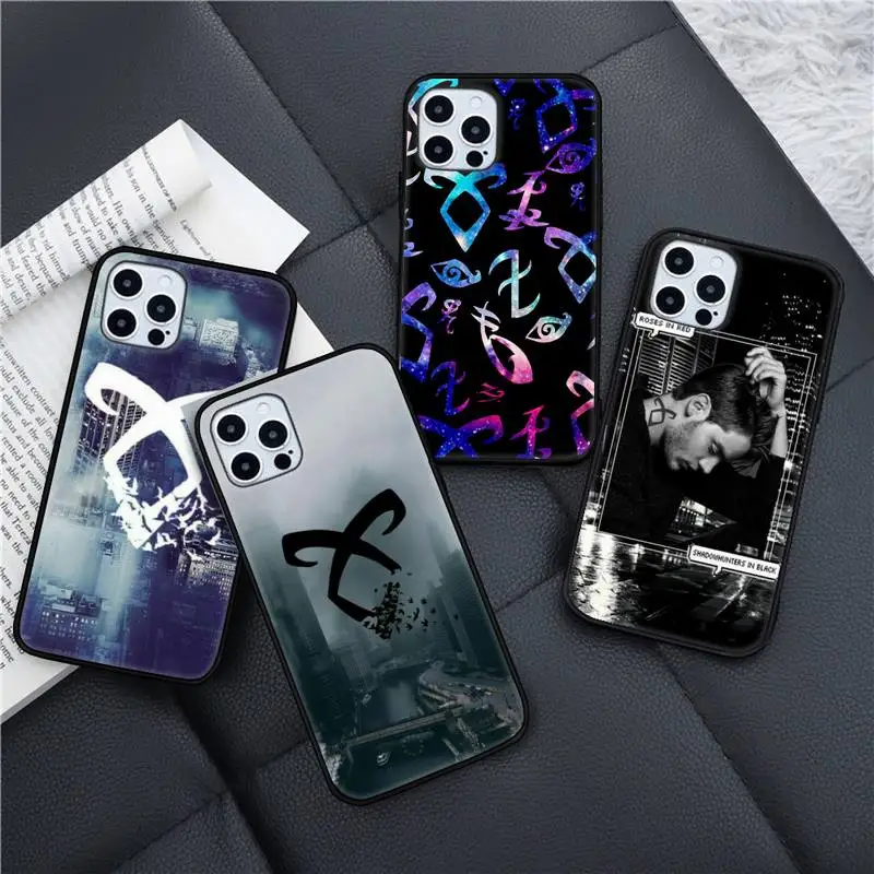 

Series Shadowhunters TV Phone Case for iPhone 11 12 13 pro XS MAX 8 7 6 6S Plus X 5S SE 2020 XR mini