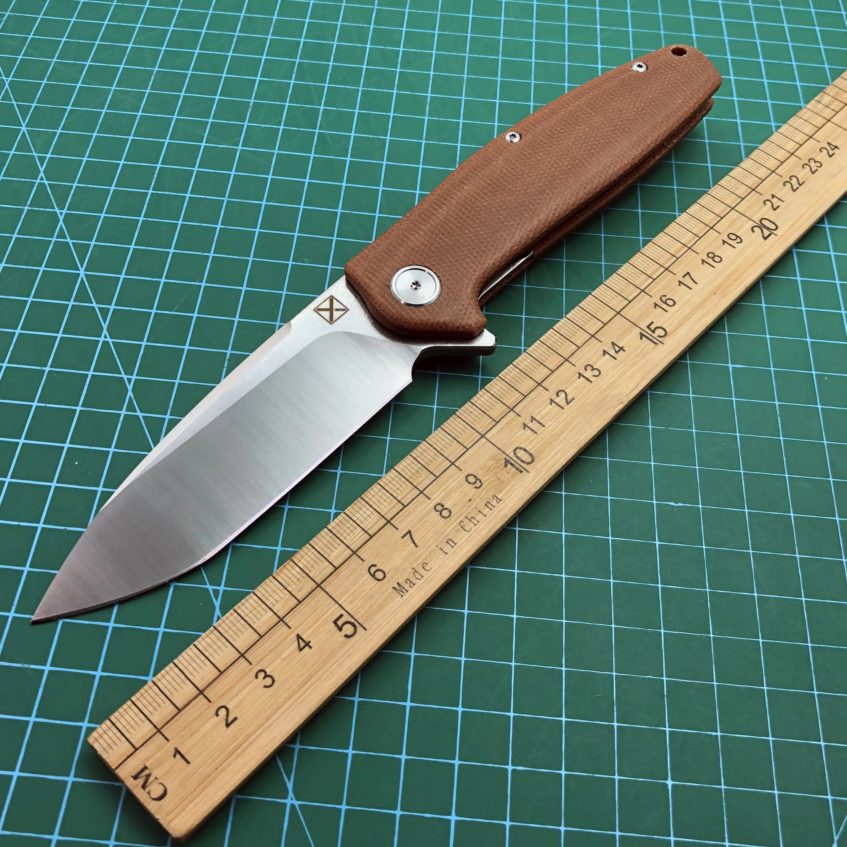 

Многофункциональный охотничий YX-751 складной нож с ручкой из микрокарты 14c28n