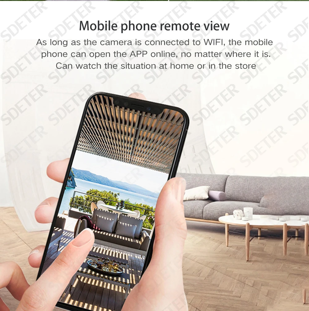 SDETER Wi-Fi уличная камера безопасности 1080P IP камера wifi Водонепроницаемая беспроводная CCTV камера ночного видения аудио Сигнализация Движения P2P Cam