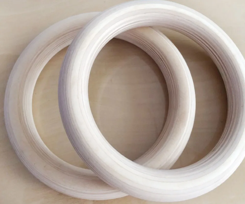 FX качество 2 шт./пара деревянное кольцо Кроссфит гимнастические кольца для