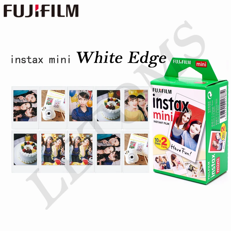 10 100 Листы Fuji Fujifilm instax mini 9 фильмы с белым краем и 3 дюймовая пленка для Фотоаппарат