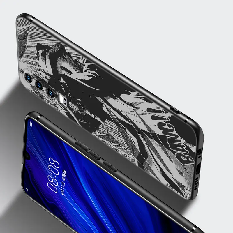 Чехол для Huawei P50 P40 P30 P20 Pro P10 P9 P8 Lite 2017 P Smart Z S 2021 2020 2019 2018 в стиле аниме "Высотное вторжение" с изображением снайпера.