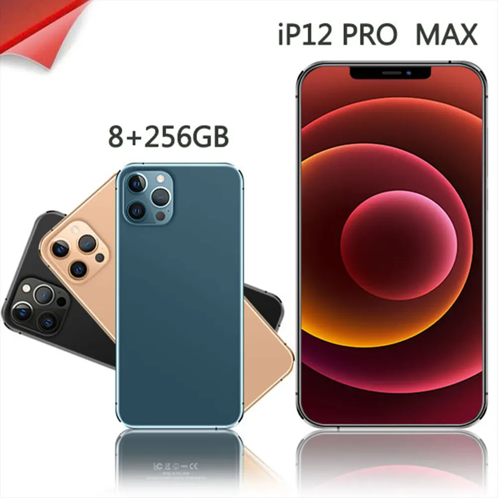 Новейшая модель i12 PRO MAX смартфон глобальная версия разблокировка 4K HD Экран 8 Гб