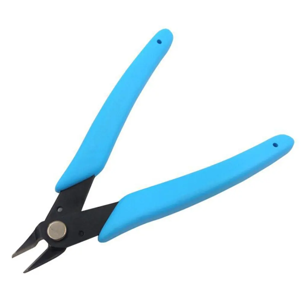 

Electrical Wire Cable Cutters Anti-slip Rubber Cutting Side Snips Flush Plier Nipper Mini Diagonal Pliers Hand Tools