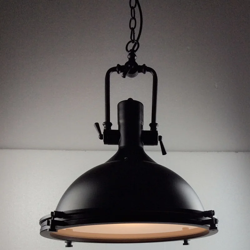 Koop D40CM E27 Retro Plafondlamp Smeedijzeren Vintage Edison Kroonluchter Industriële Bar Woonkamer Keuken Eetkamer Licht WPL121