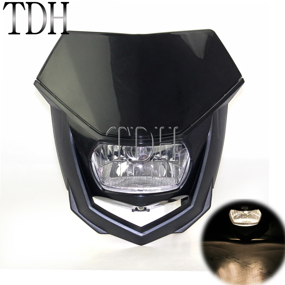 Мотоциклетная фара 12 в 35 Вт для мотоцикла мотоциклетная Yamaha Suzuki Kawasaki KX65 85 125 500 Honda