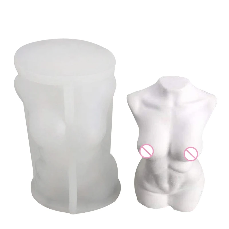 

Handmade 3D Goddess Body Shape Silicone Mold Sexy Model Body Stand Ornaments Resin Mold Human Body Art Home Decor Crafts