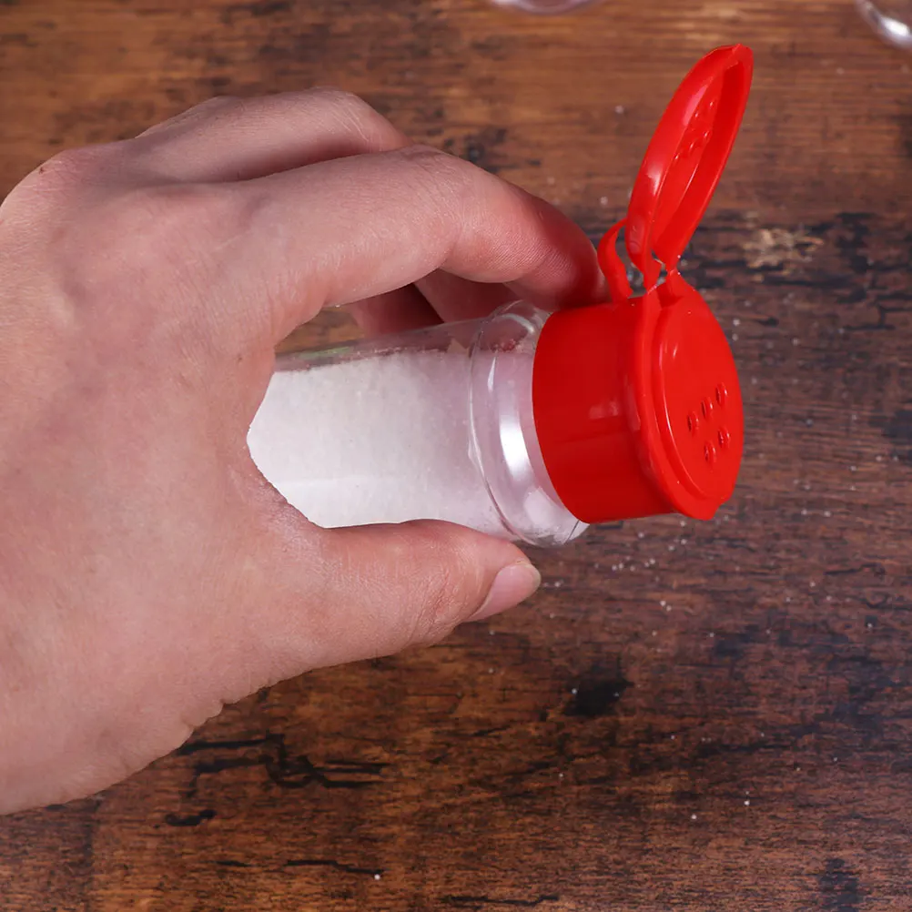 Plastic Spice Pot Seasoning Bottles Pepper Shakers Salt Jar Condiment Can Cruet Organizer Storage for Barbecue Kitchen | Дом и сад