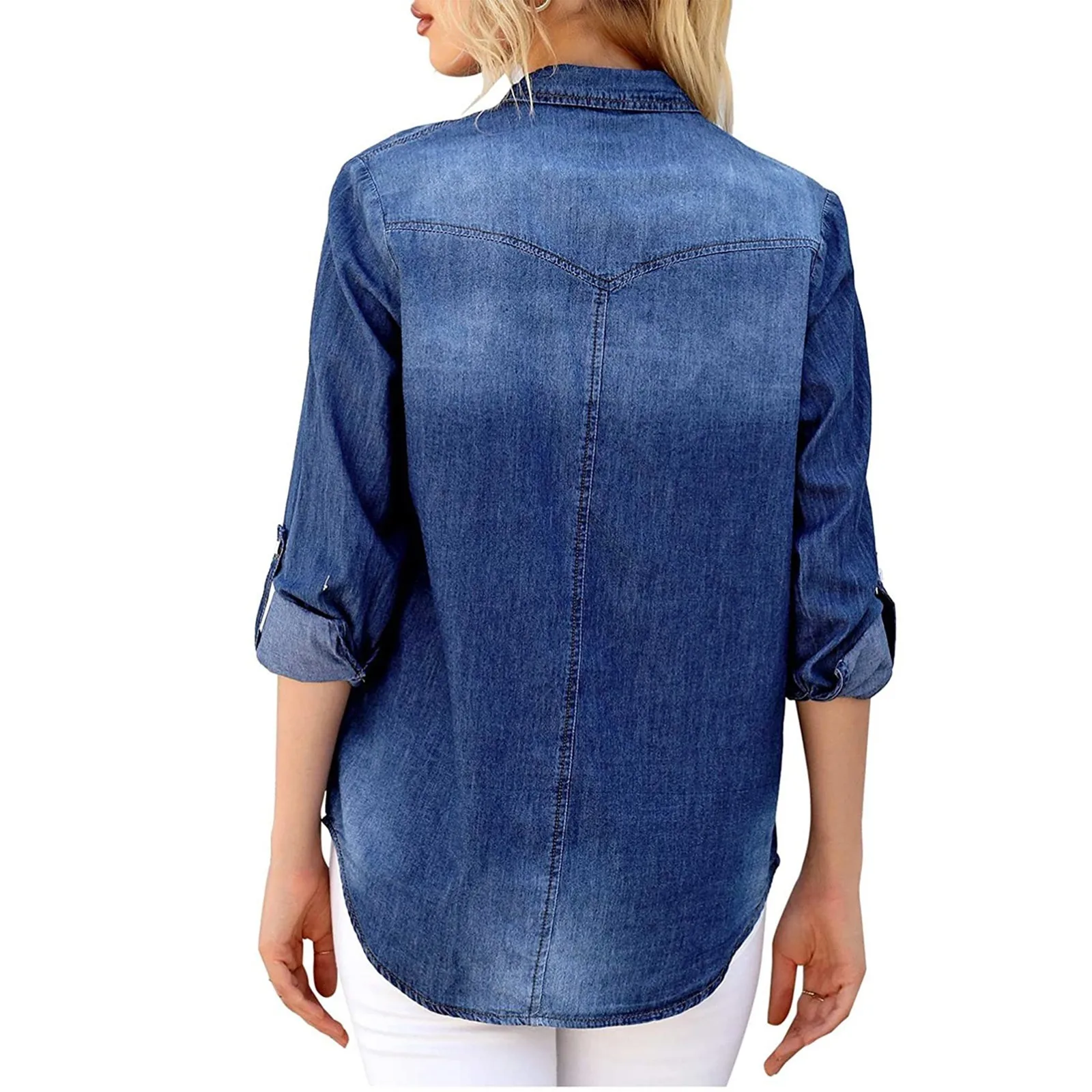 Сезон весна-осень Женская модная куртка свободного покроя на пуговицах с длинным