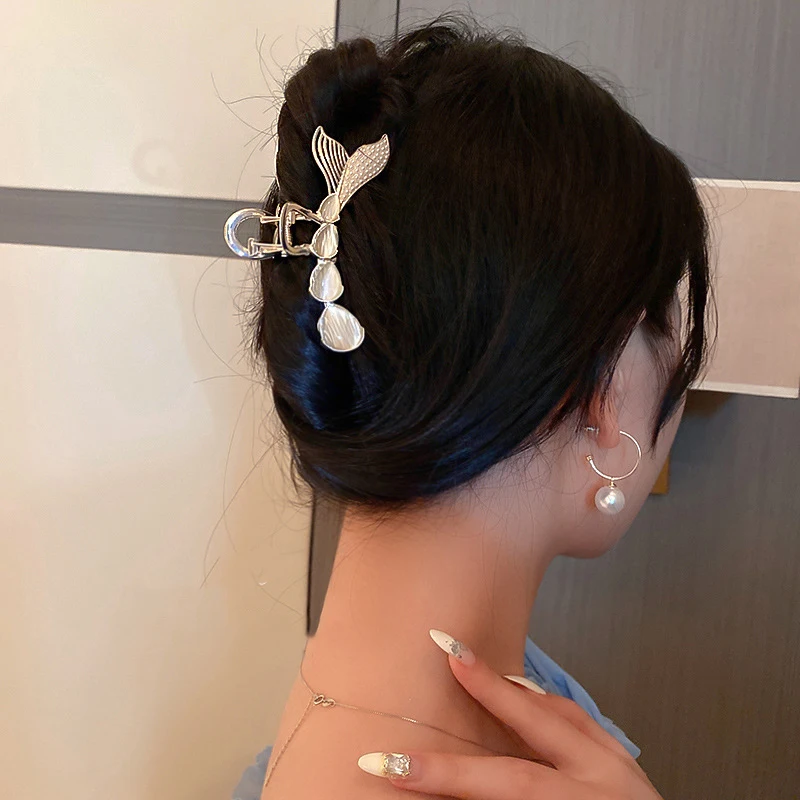 

Elegant Women's Hair Claw Clips Hair Accessories Cute Strong Hold Simplicity Hair Clips Hair Styling Accessories For Women Girls