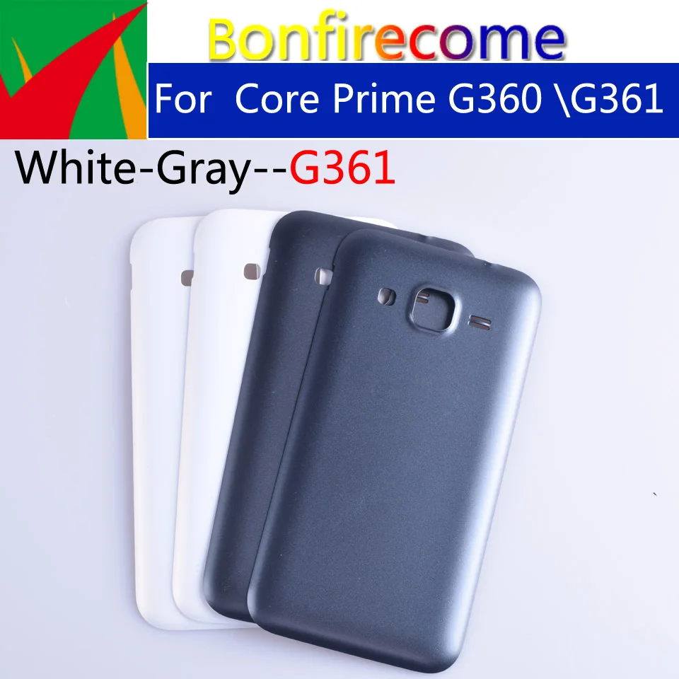 10 шт./партия задняя крышка батарейного отсека для Samsung core Prime G360 G360H G3608 G361 G361H G361F