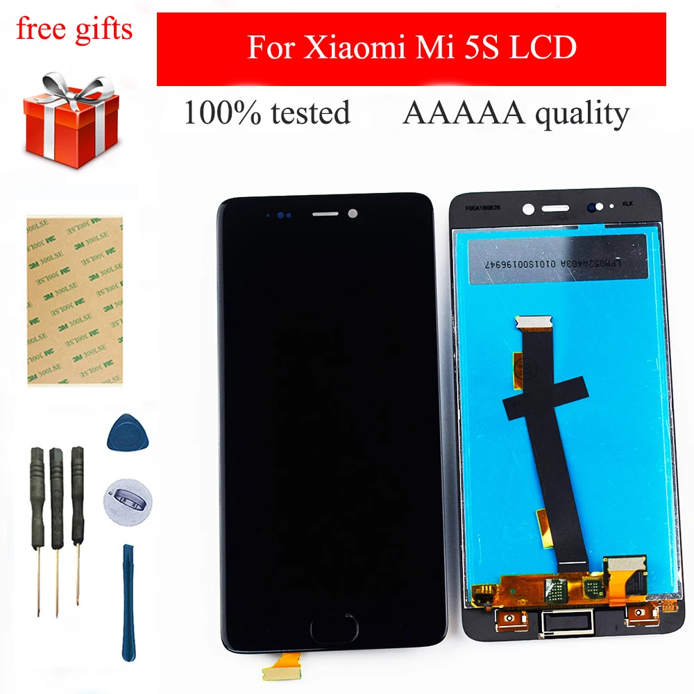 5 15 &quotдля Xiaomi Mi 5S ЖК дисплей для Mi5S кодирующий преобразователь сенсорного экрана