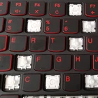 Оригинальные клавиши и клипсы для клавиатуры ноутбука Lenovo Y400N Y410P Y430P Y500N Y510P
