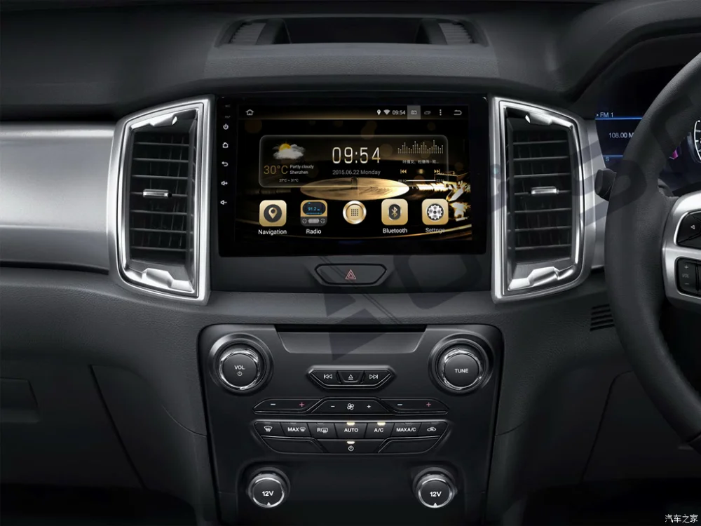DSP Android 9 Автомобильный gps навигатор dvd-плеер для Ford Ranger/Everest- автомобильное Стерео Радио мультимедийный плеер головное устройство