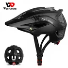 WEST BIKING велосипедный шлем Trail XC MTB All-terrain Bike Helmet OFF-ROAD Casco Ciclismo Bicicleta горный велосипед велосипедный шлем