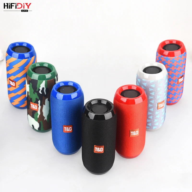 Hi Fi TG117 Bluetooth 5 0 открытый Динамик Водонепроницаемый Портативный Беспроводной