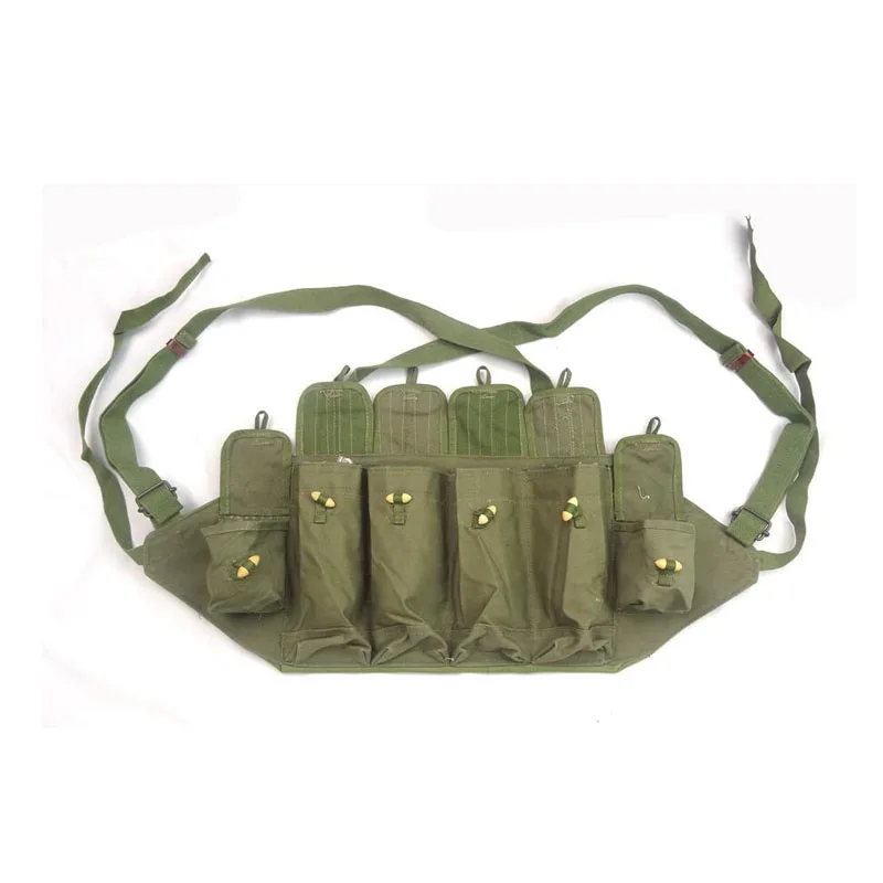 Избыточная оригинальная сумка Repro Вьетнамская война Китайская армия Тип 81 AK