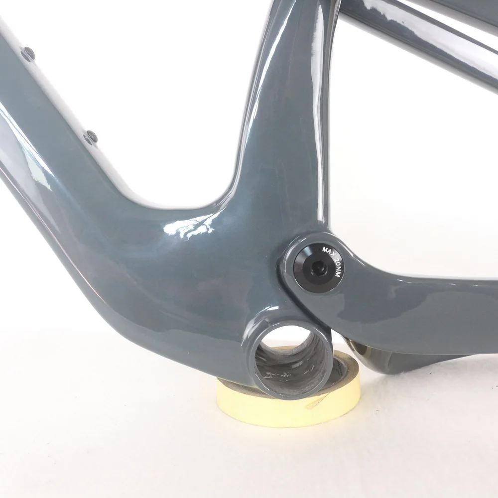 27 5/29er All Mountain Boost BB92 Frame FM10 Custom Gray 148x12mm Вилка Путешествия 150 мм углеродное волокно T800