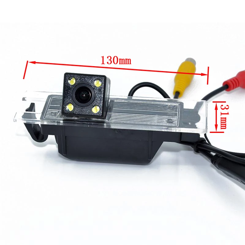 Ночного видения 4 светодиодный чип SONY CCD Автомобильная камера заднего вида для OPEL